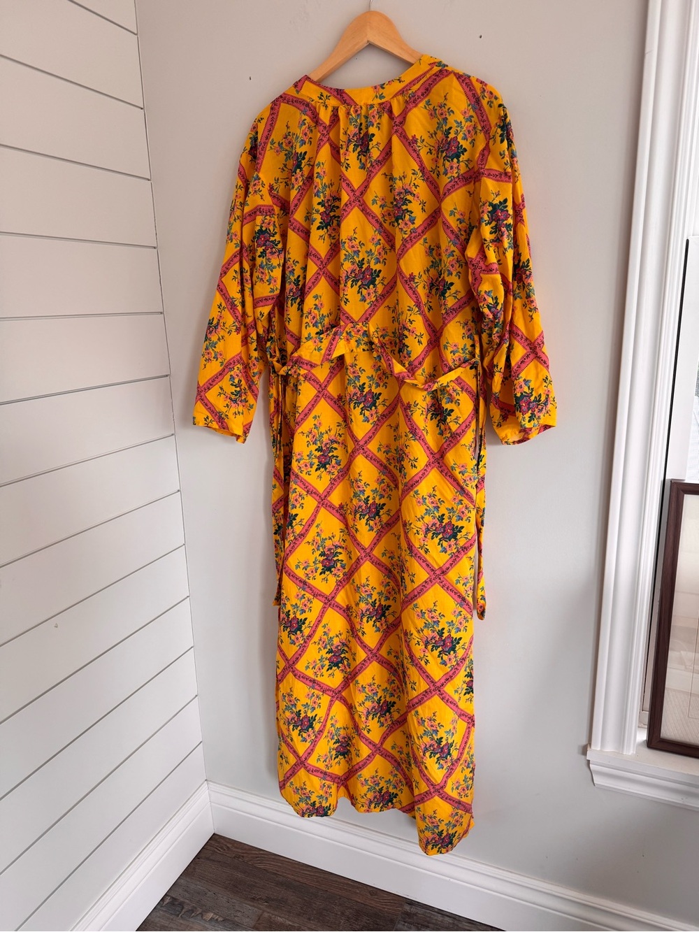 Free People Yellow Floral Robe - Picture 7 of 9